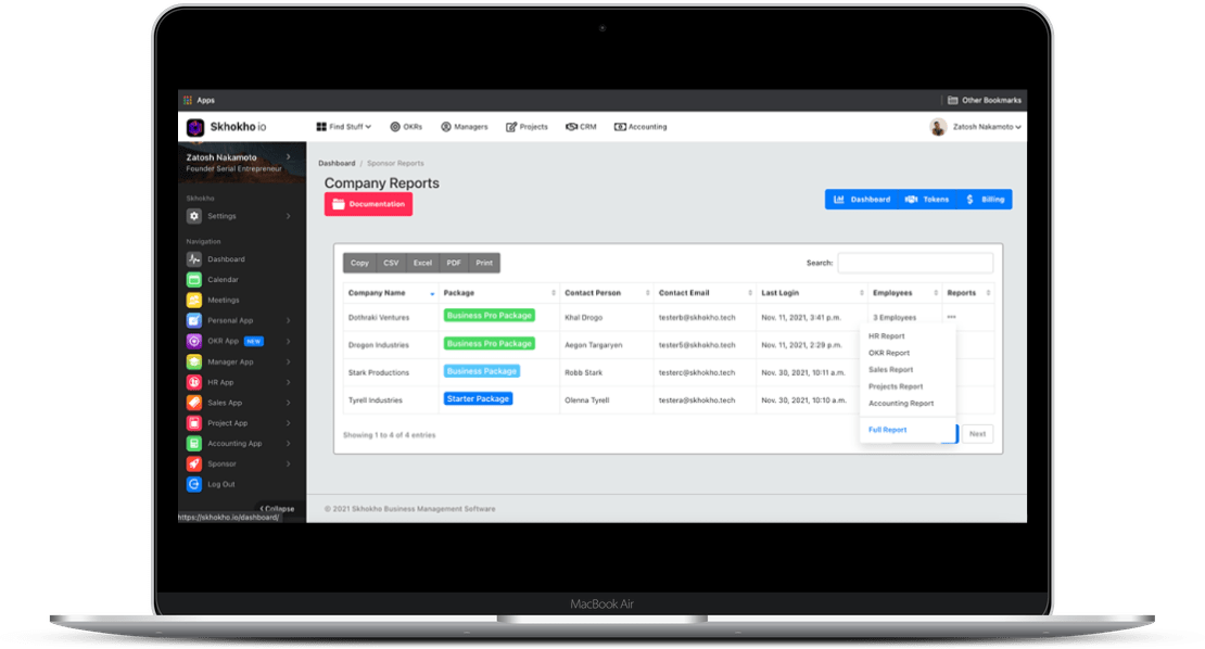 Enterprise Supplier Development Monitoring