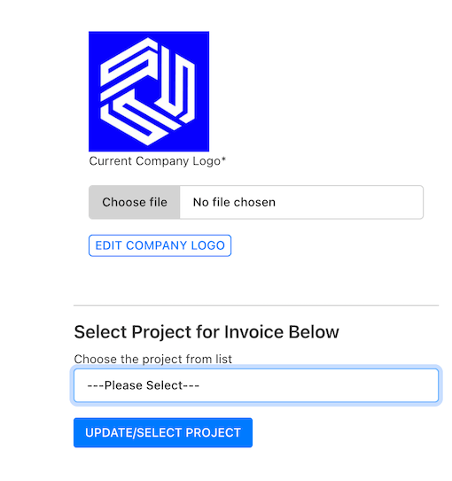 Add Project to Invoice